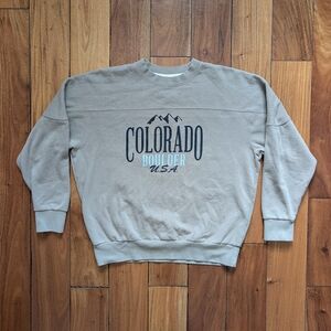 Boulder Colorado Vintage Crewneck (M)